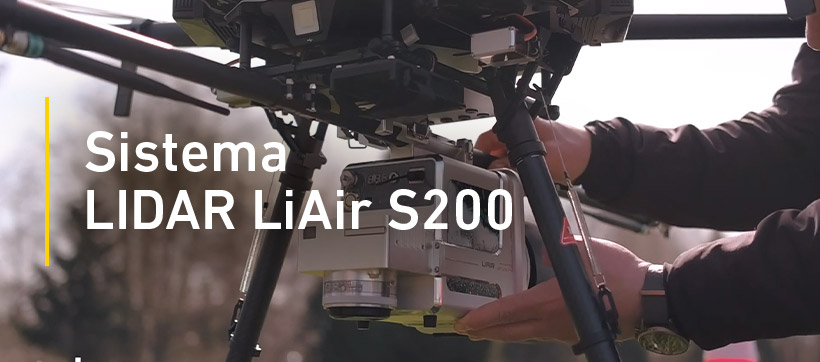 Sistema LIDAR LiAir S200